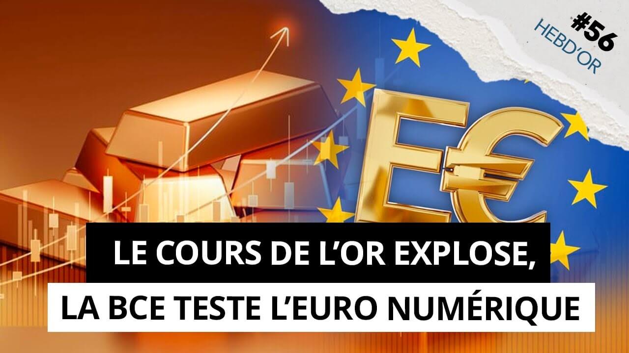Le cours de l or explose
