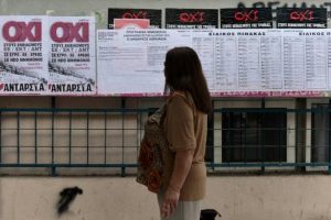 Grece bureau de vote 2