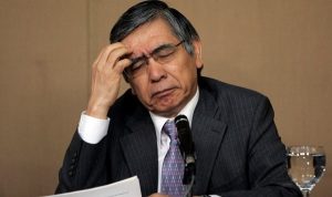 Haruhiko Kuroda, le gouverneur de la banque centrale du Japon.