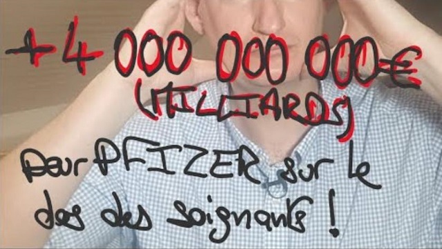 Scandale du vaccin Pfizer: +4 Milliards de PROFITS avec la