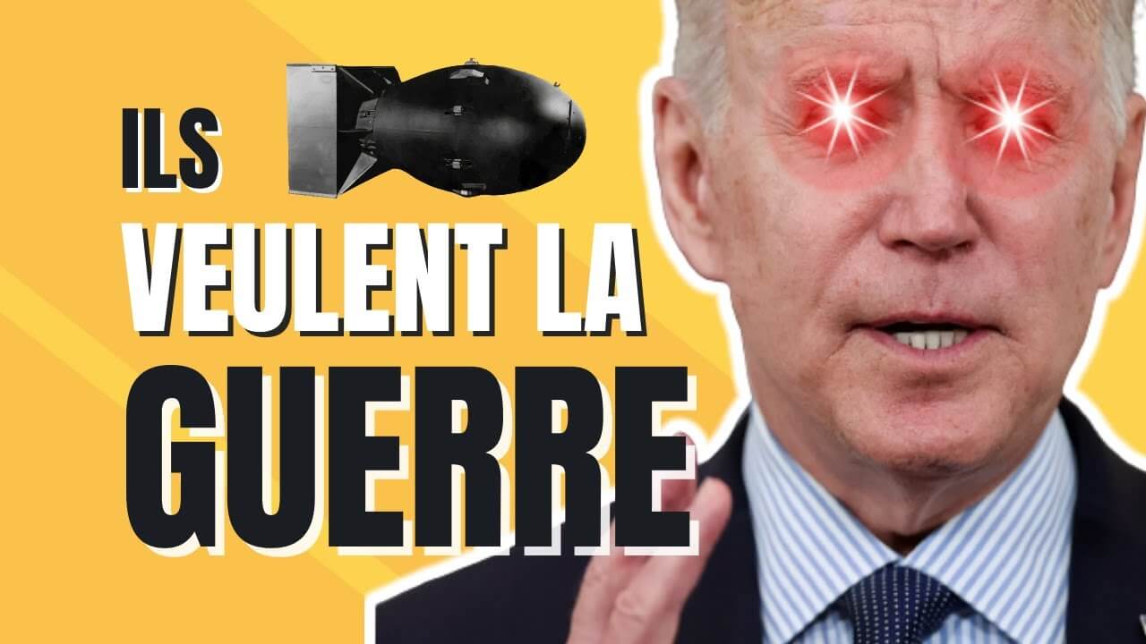 Maintenant, Ils Nous Entraînent Vers La Guerre.