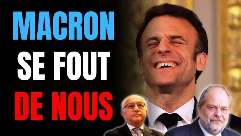 La Macronie est un Enfer : Dupond-Moretti à la Présidence du Conseil Constitutionnel !